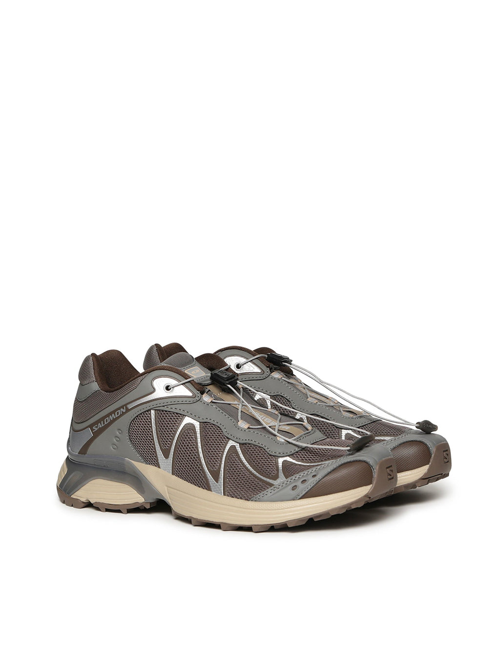 SALOMON Sneakers Falcon Pewter Whpep Synthetic / Fabric - 8