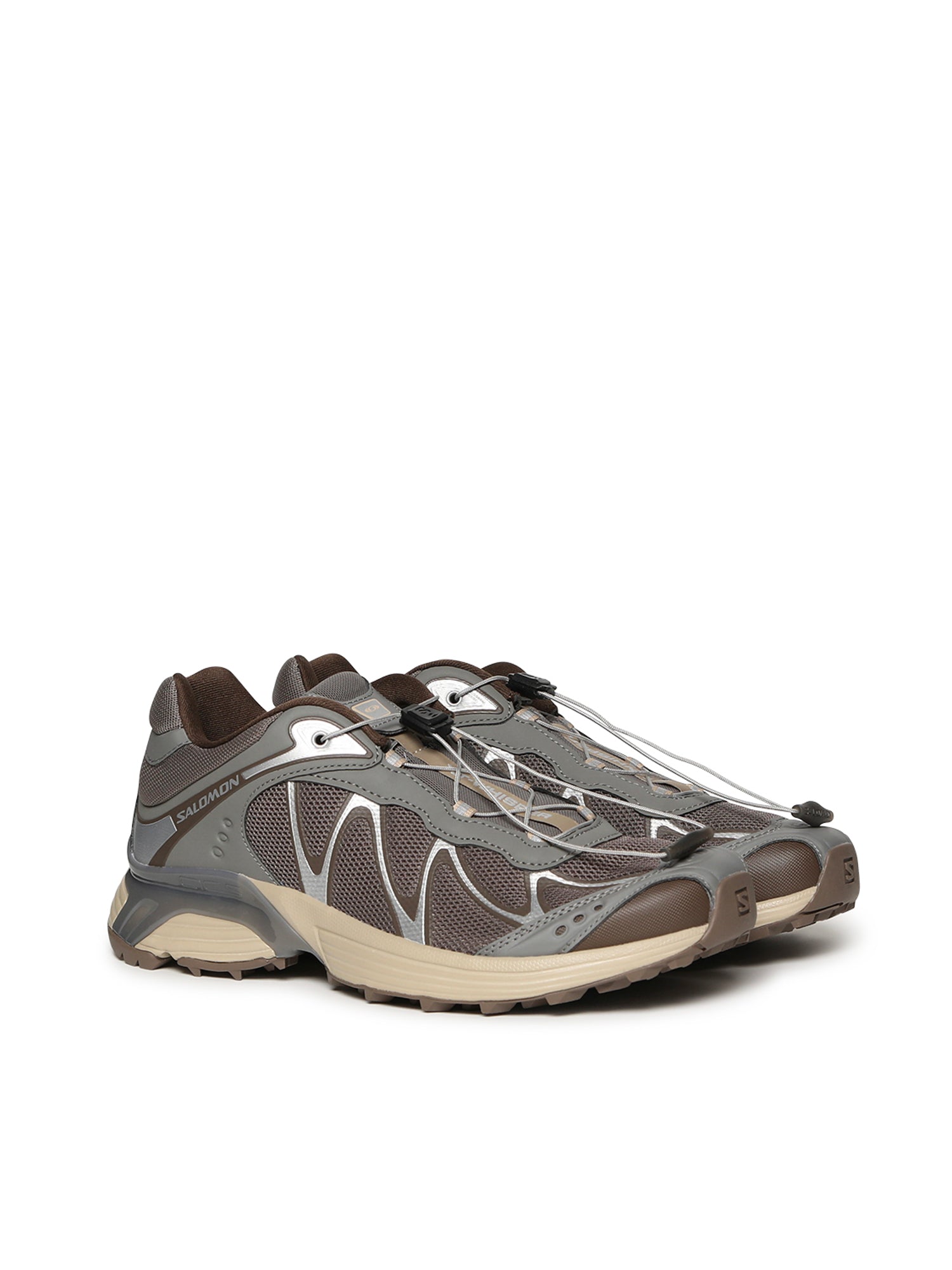 SALOMON Sneakers Falcon Pewter Whpep Synthetic / Fabric - 8