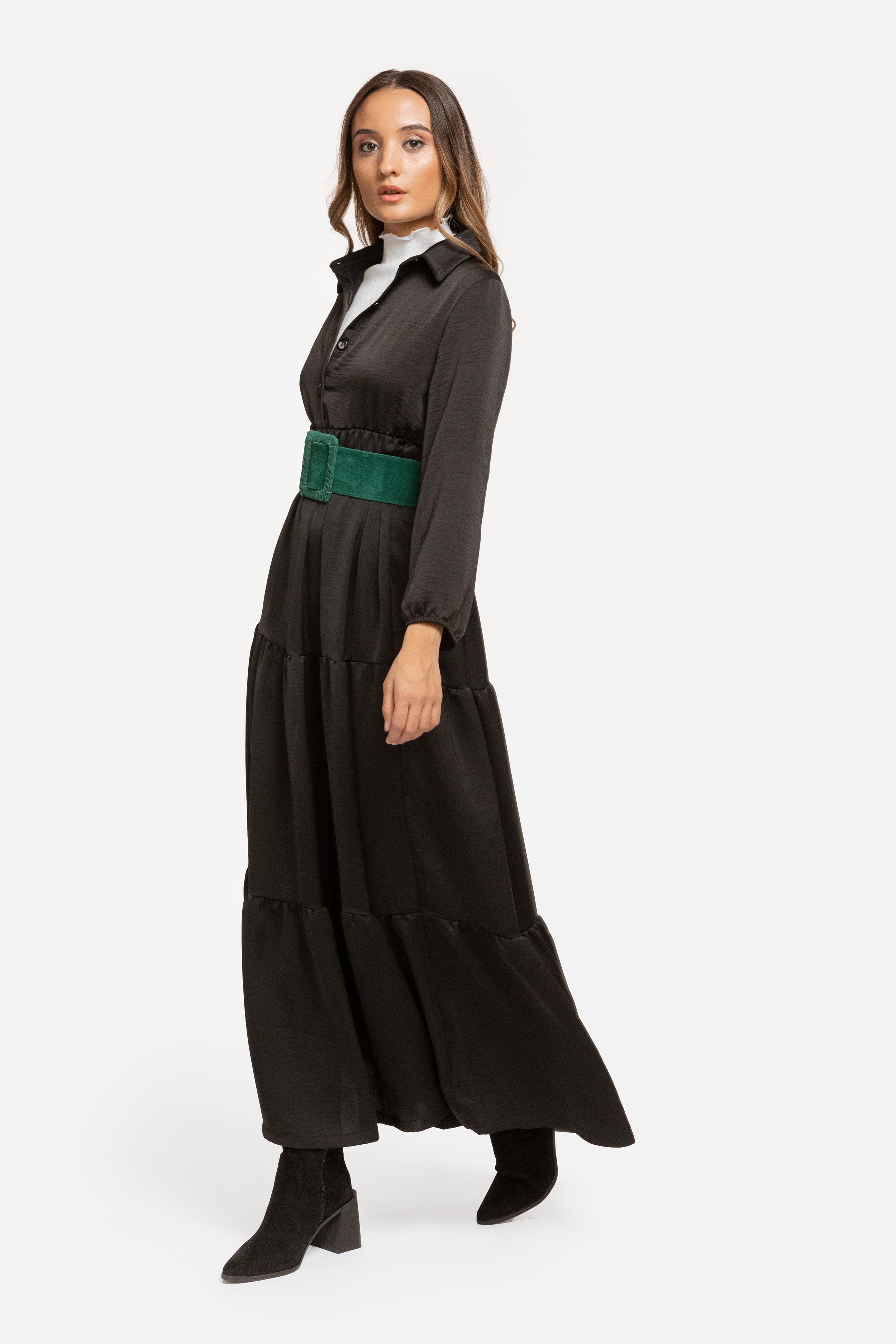 VESTIDO  SATINADO