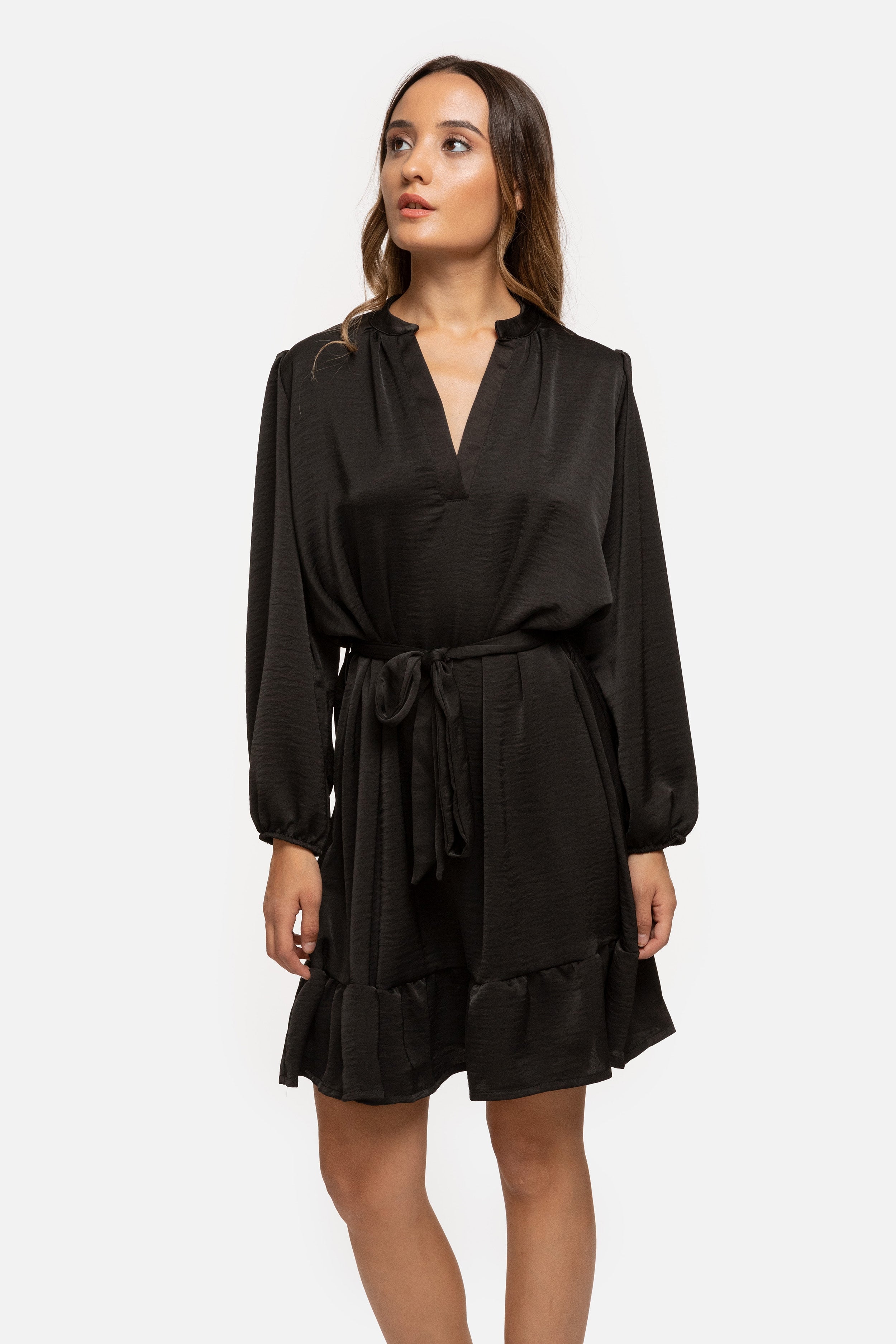 VESTIDO  VOLANTE