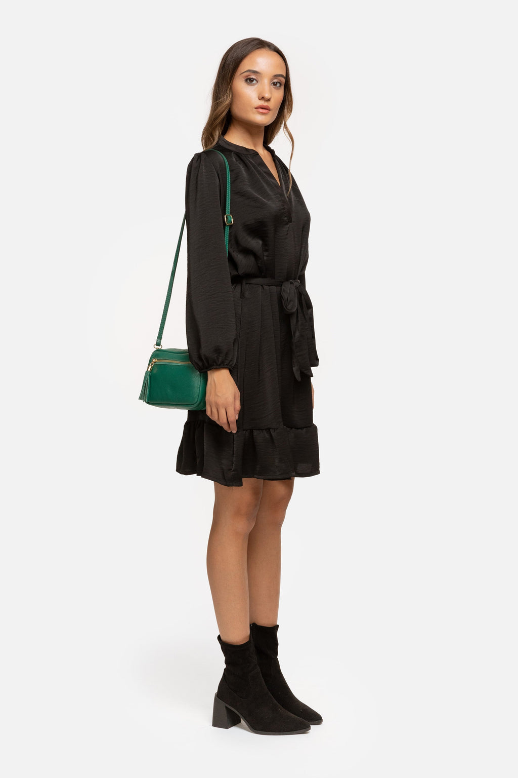 VESTIDO  VOLANTE