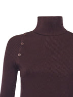 Courreges Sweaters Purple Viscose - M