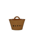Women's Brown Cotton Shoulder Bag