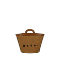 Women's Brown Cotton Shoulder Bag