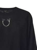 Pinko Sweaters Black Wool - S