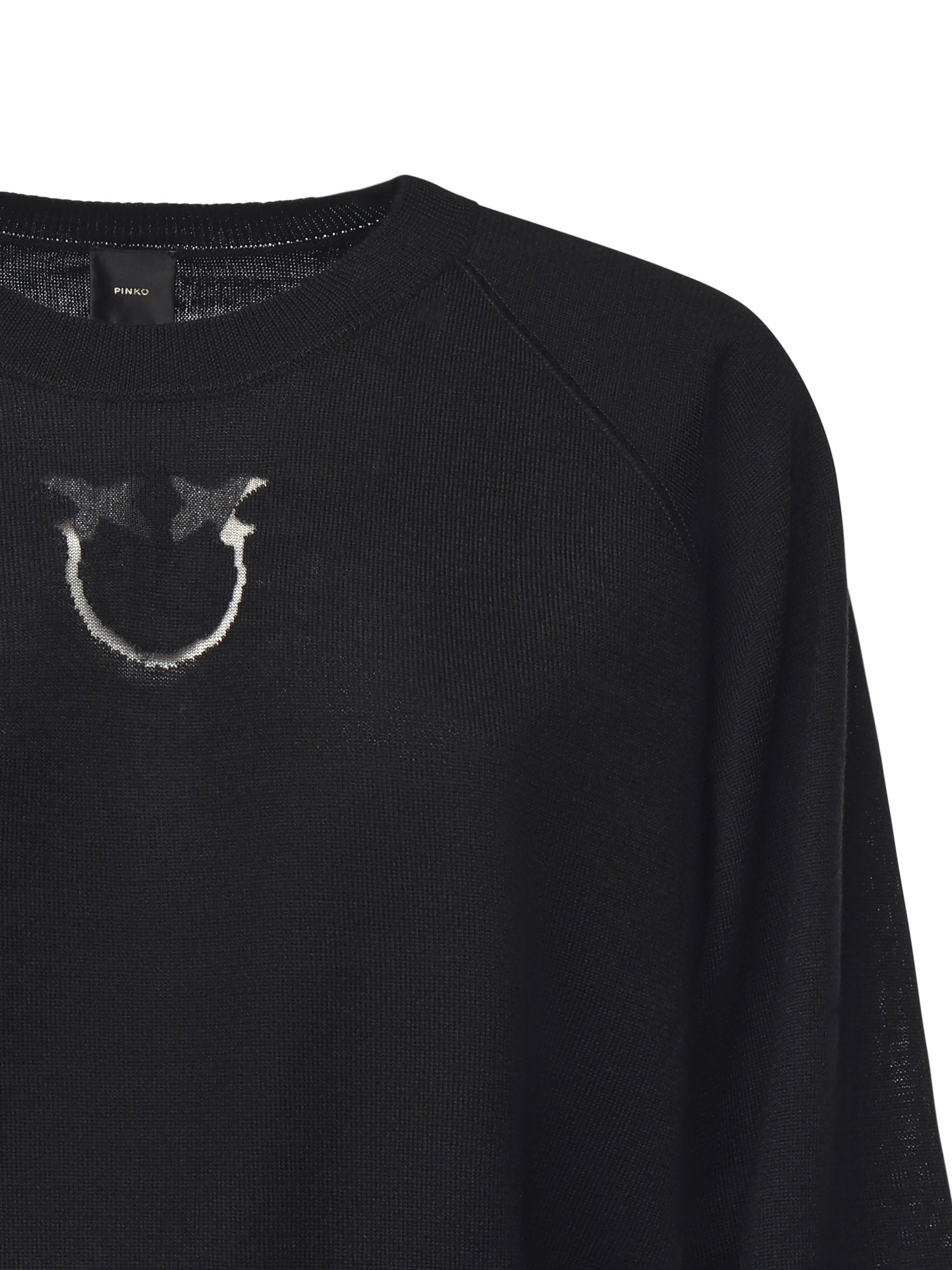 Pinko Sweaters Black Wool - S