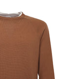 Eleventy Sweaters Vicuna/ivory Virgin Wool - S