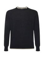 Eleventy Sweaters Gray And Sand Virgin Wool - XXL