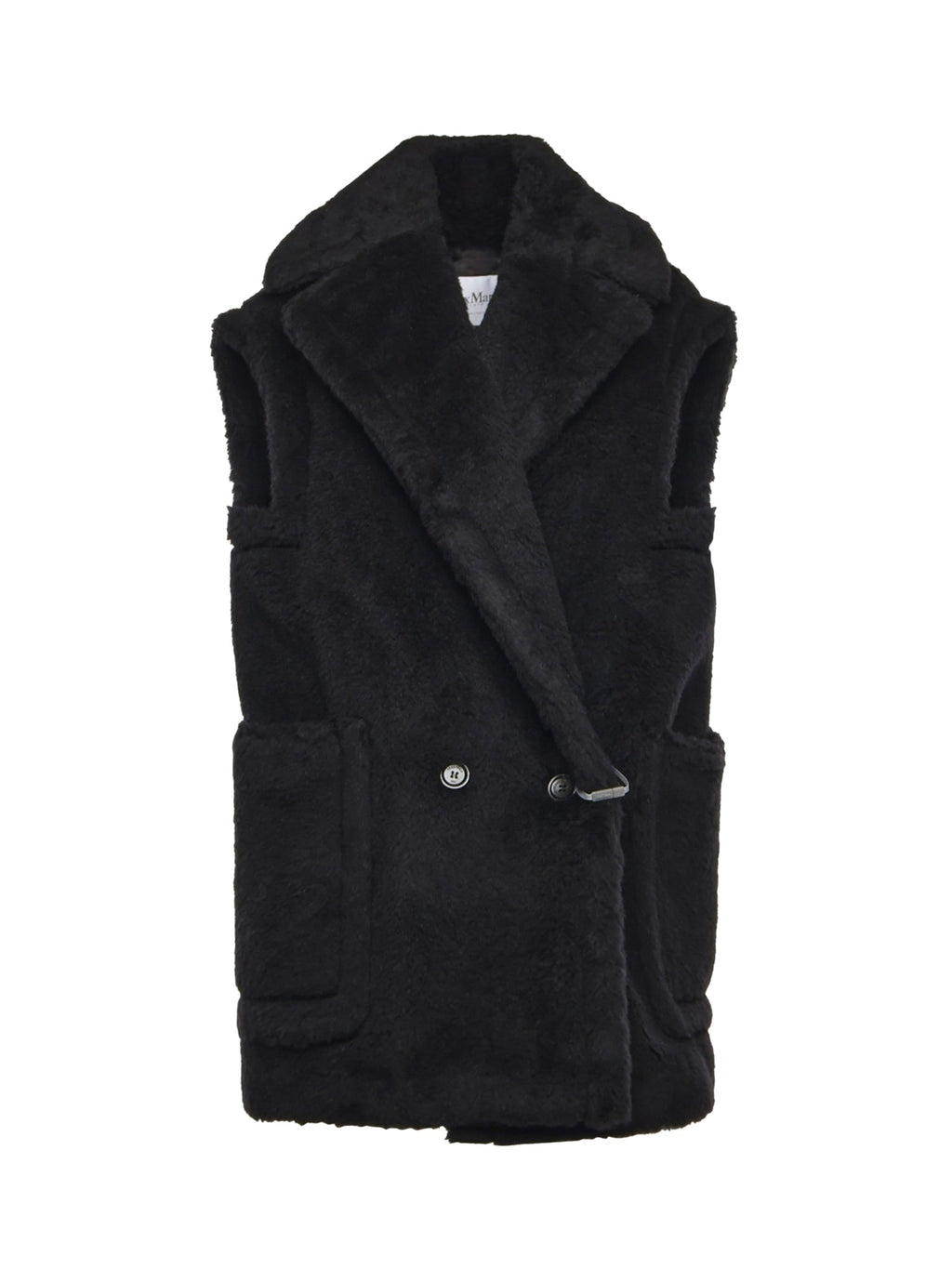 Max Mara Coats Black Alpaca