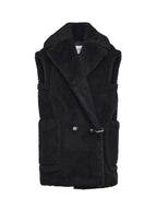 Max Mara Coats Black Alpaca