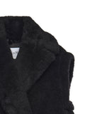 Max Mara Coats Black Alpaca