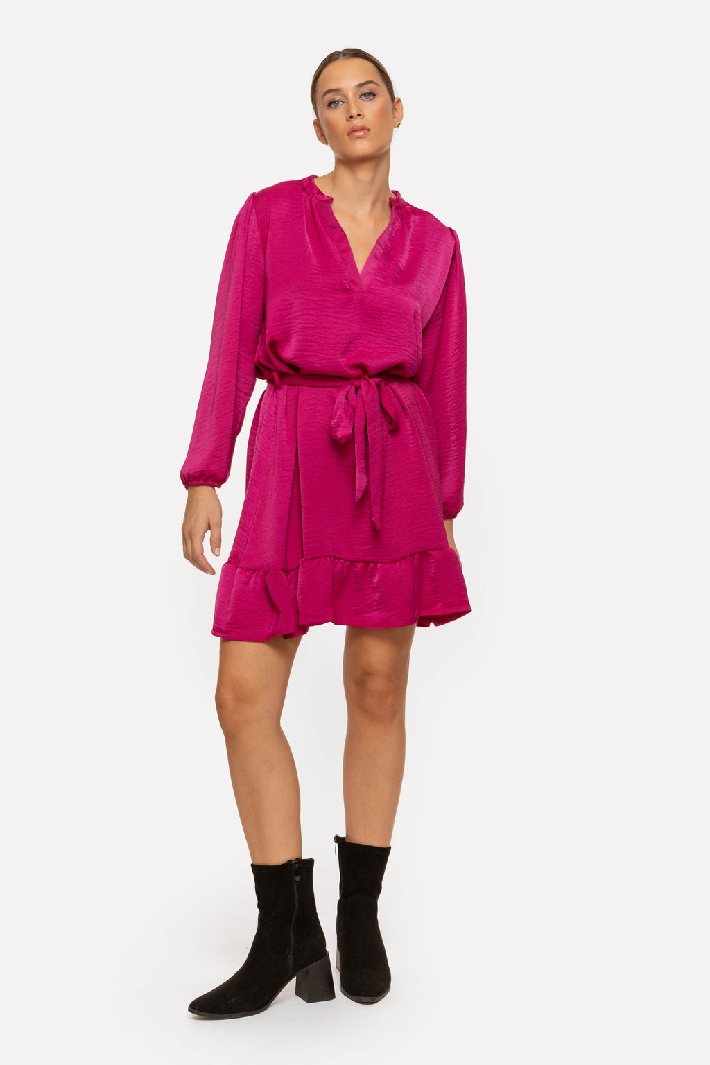 VESTIDO  VOLANTE