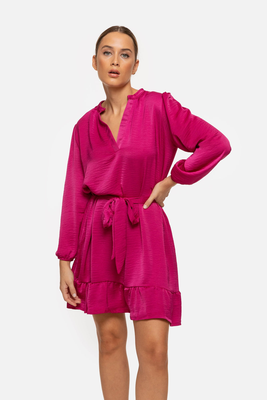 VESTIDO  VOLANTE