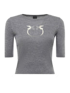 Pinko Sweaters Grey Wool - S