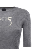 Pinko Sweaters Grey Wool - S