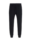 Prada Nylon Drawstring Joggers — Black