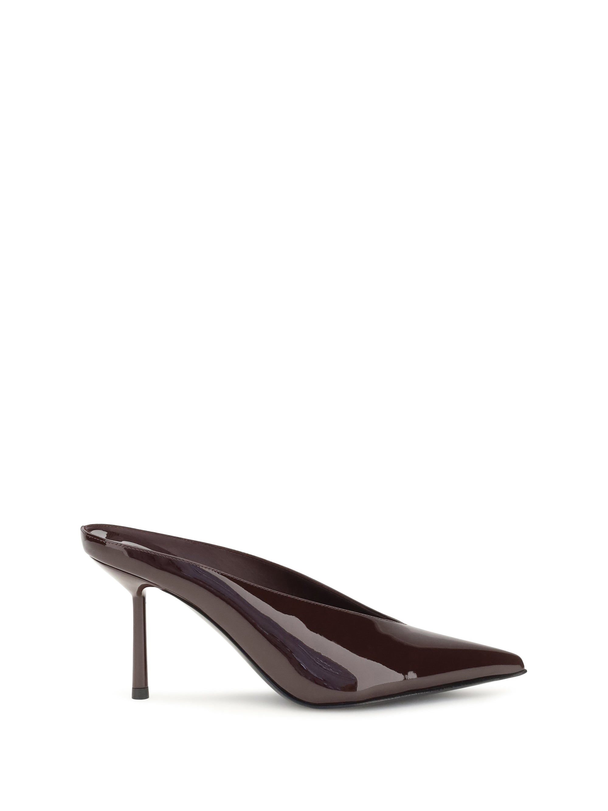 Le Silla Clivage Mule Heel — Brown