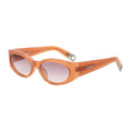 Jacquemus Gradient Lens Sunglasses — Orange