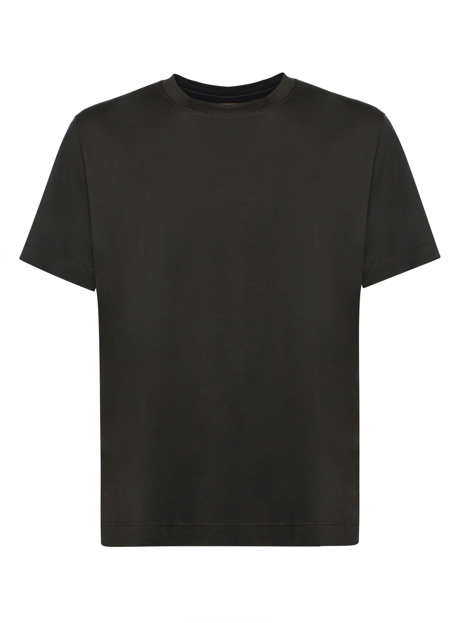 Eleventy T-shirts and Polos Black Modal Cotton - M