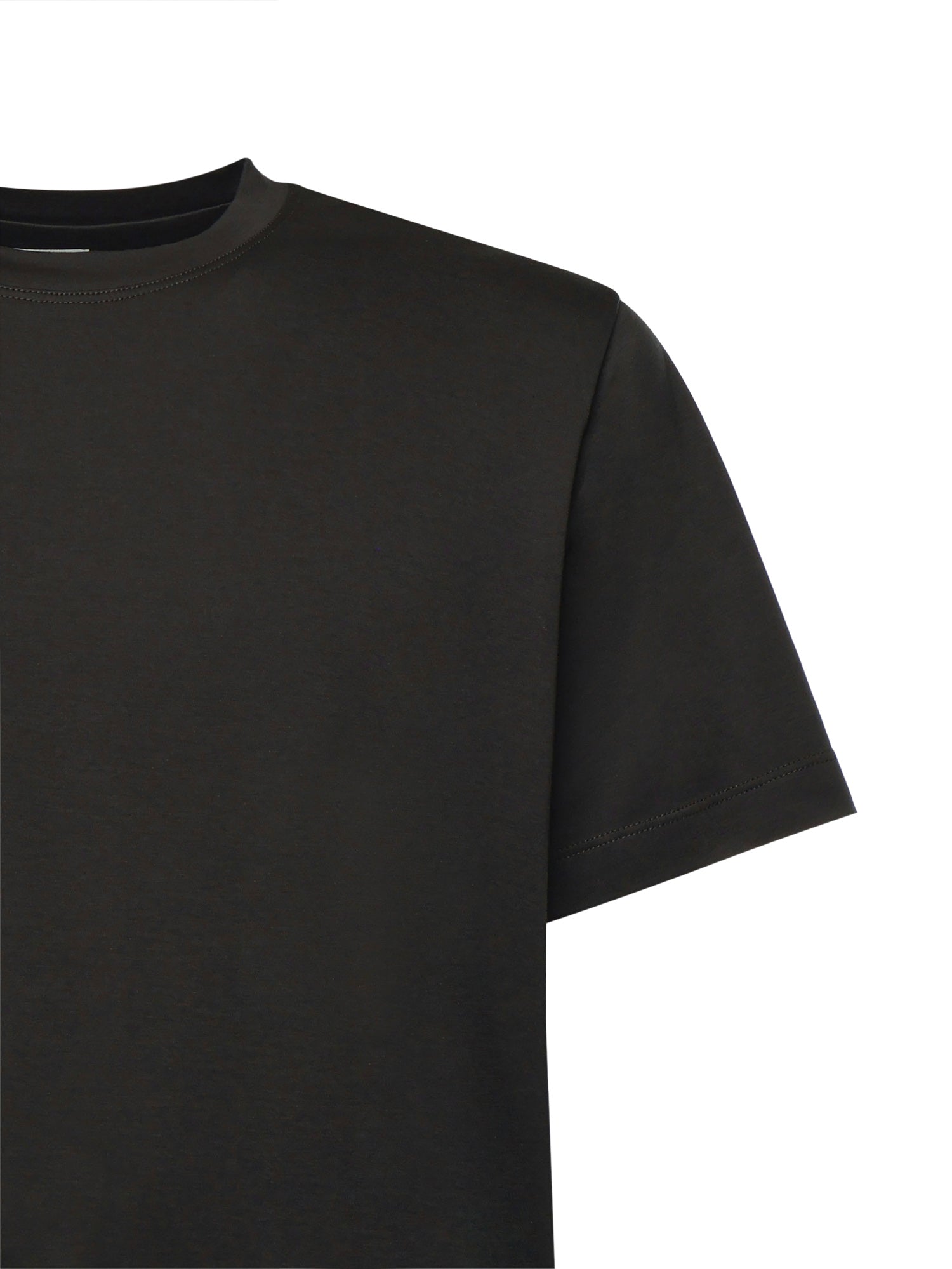 Eleventy T-shirts and Polos Black Modal Cotton - M