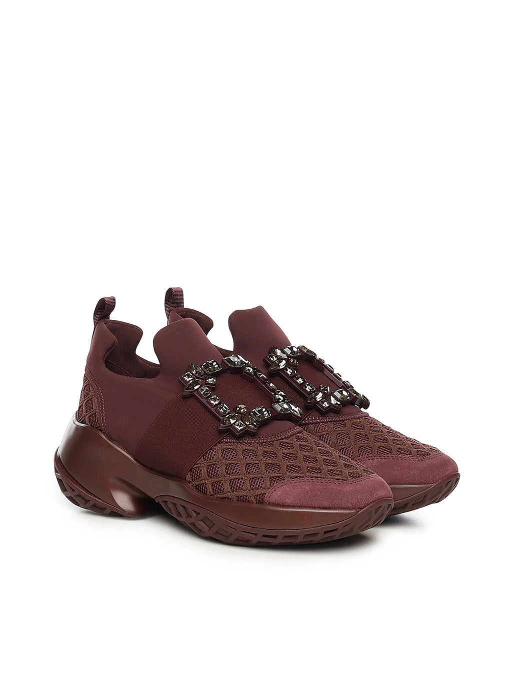Roger Vivier Sneakers Bordeaux Polyamide - 40