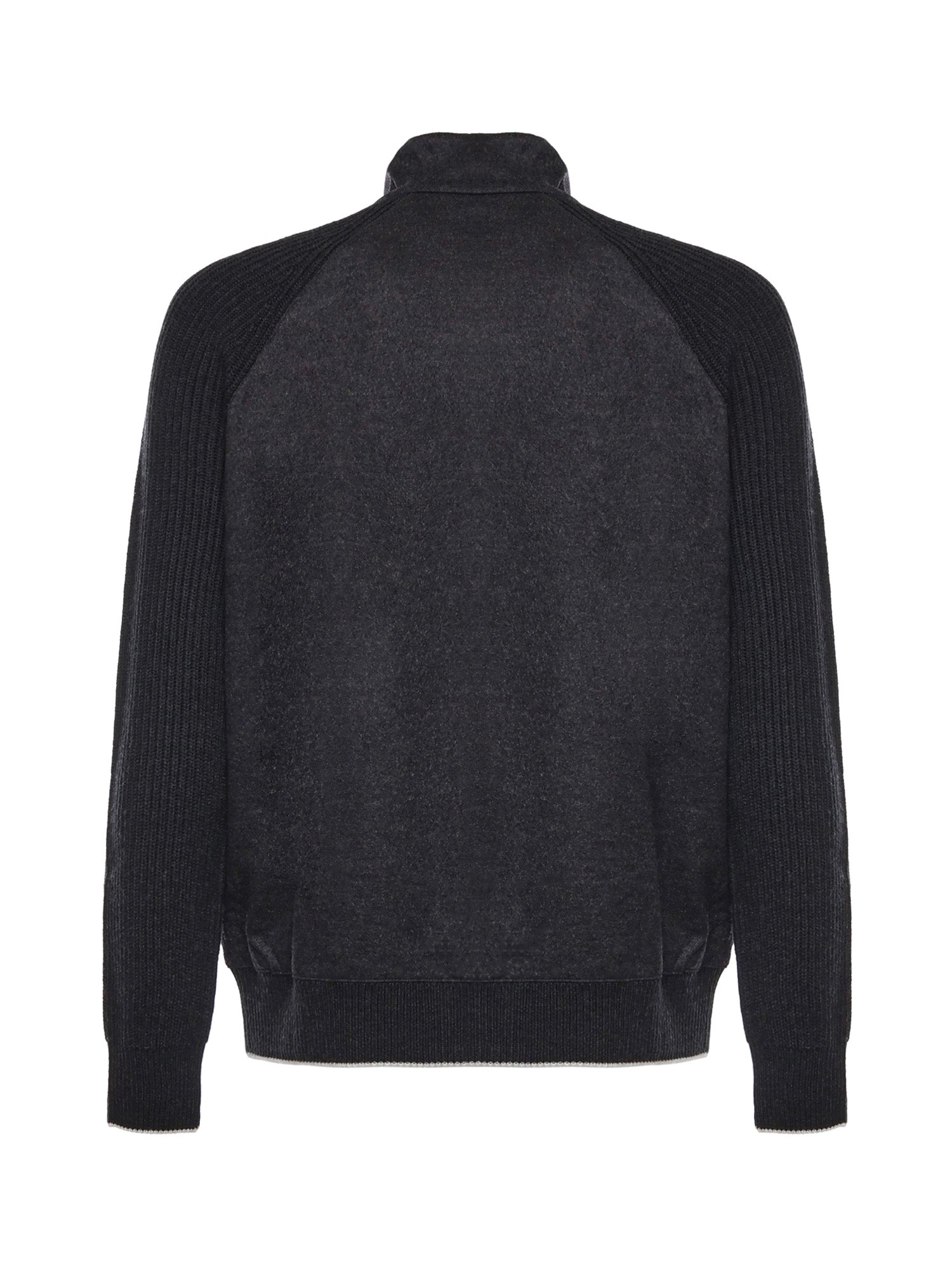 Eleventy Jackets Gray And Sand Wool - 4XL