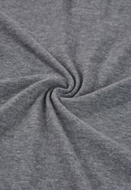 Camiseta Pijama Hombre Manga Larga Tapeta Algodón Lisa - Gris 7533_22