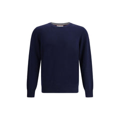 Men's Blue Cashmere Sweater Clothing