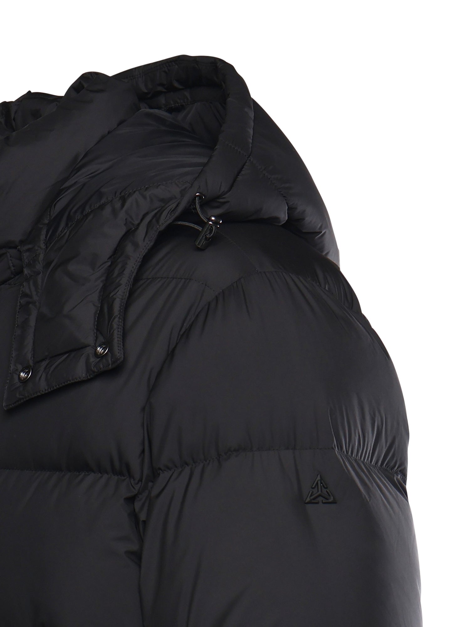 HESKIMO Coats Black Polyester Silk