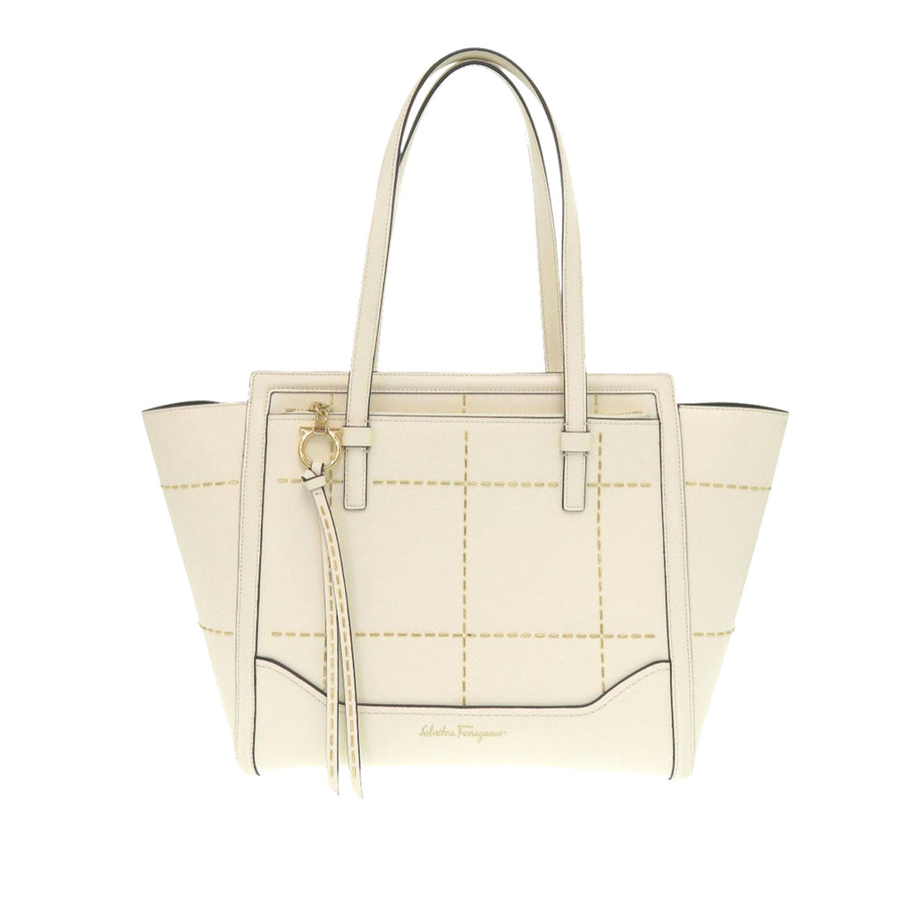 Medium Stitched Leather Amy Tote