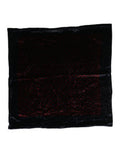 Black Red Viscose Square Men Foulard Scarf And Polyester Cotton