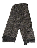 Men's Camouflage Neck Warmer Wrap Foulard Scarf Modal Cashmere