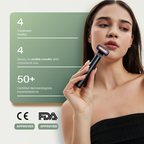 Dispositivo LED Microvibración y Microcorriente con Terapia de Calor