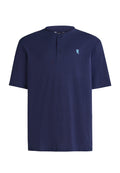 Camiseta Pijama Hombre Manga Corta Tapeta Algodón Lisa - Azul 7631_39