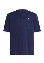 Camiseta Pijama Hombre Manga Corta Tapeta Algodón Lisa - Azul 7631_39