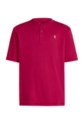 Camiseta Pijama Hombre Manga Corta Tapeta Algodón Lisa - Rojo 7634_89