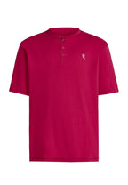 Camiseta Pijama Hombre Manga Corta Tapeta Algodón Lisa - Rojo 7634_89