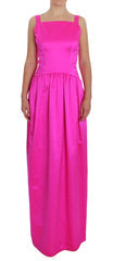 Women's Silk Sheath Dress Pink