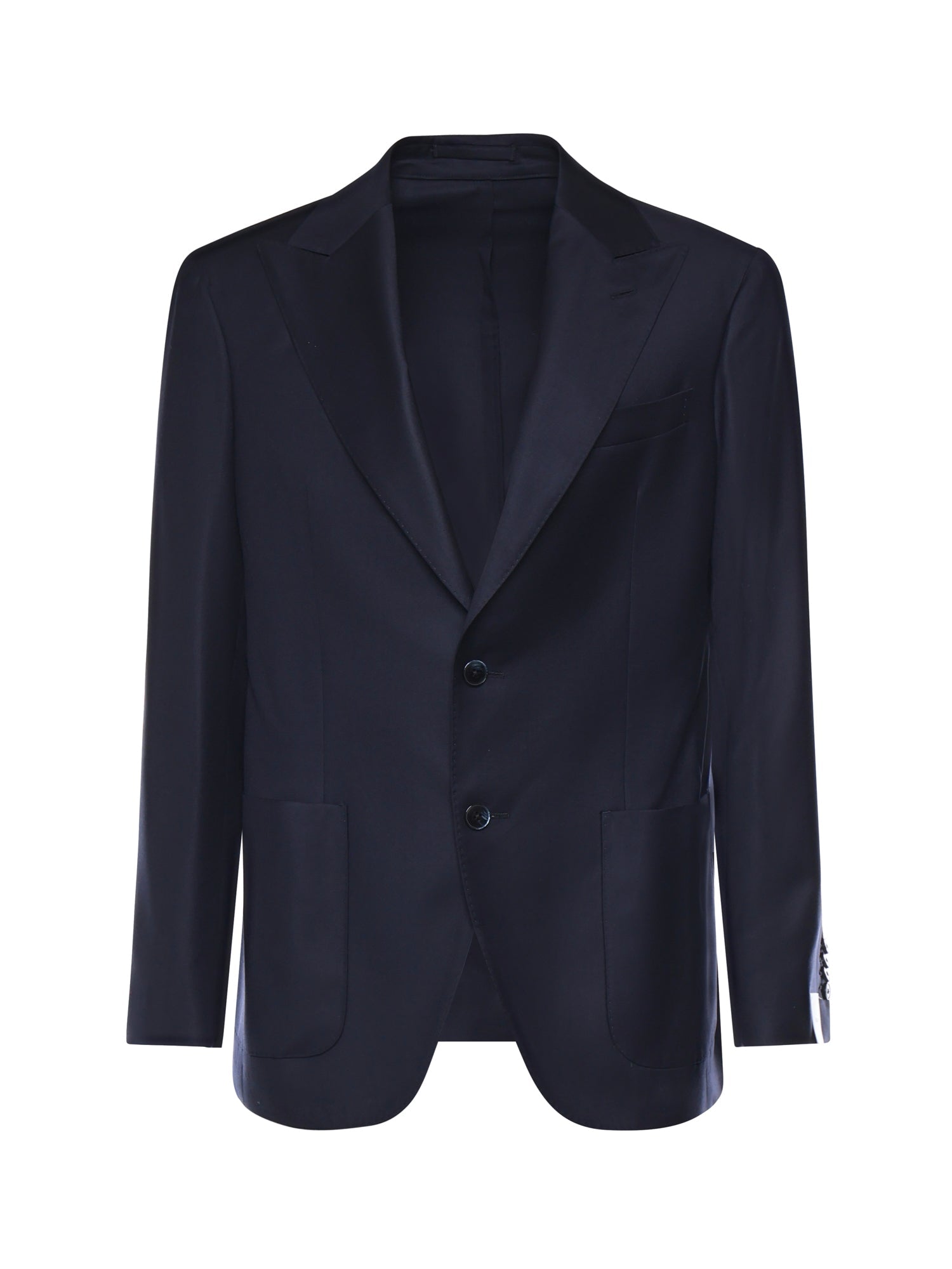 Luigi Bianchi Jackets Blue Virgin Wool - 46