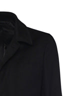 Luigi Bianchi Coats Black Cashmere - 54