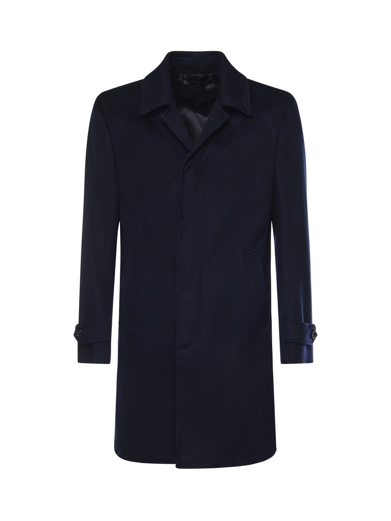 Luigi Bianchi Coats Blue Cashmere - 58
