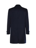 Luigi Bianchi Coats Blue Cashmere - 58