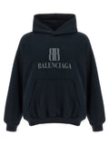 Balenciaga Nano BB Hoodie — Black
