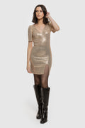 VESTIDO  LENTEJUELAS