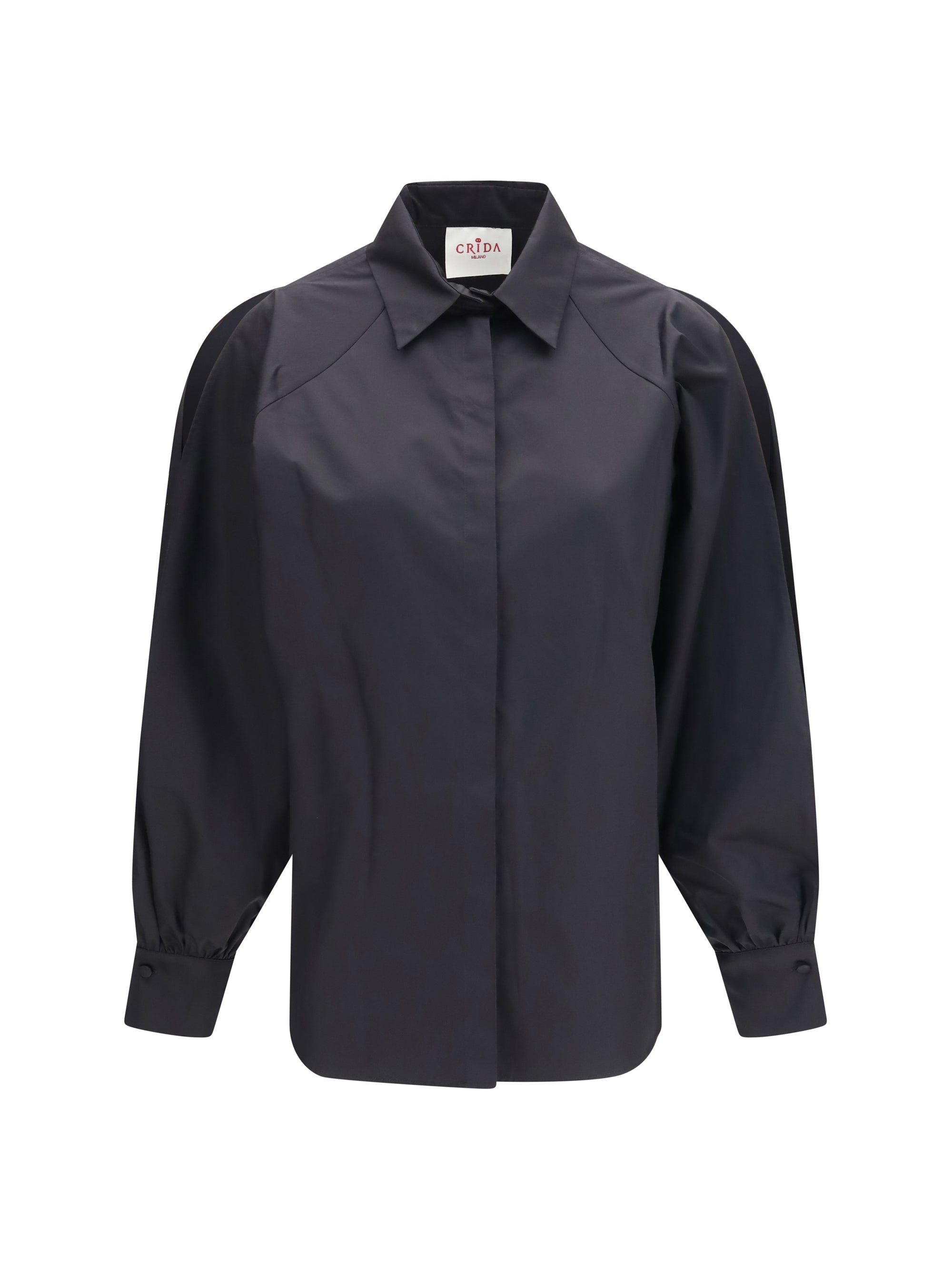 Crida Milano Mughetto Shirt — Black