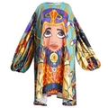 A-Line Balloon Sleeve Ladia Dress | PR Sample