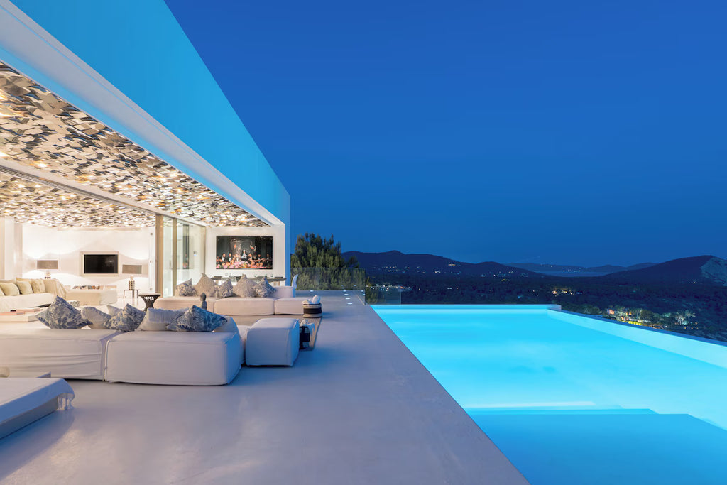 Super Rare Seafront Luxury Ibiza Villa in a Premier Gated Community in Sant Josep