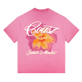 Pink Sunset Bloom T-shirt