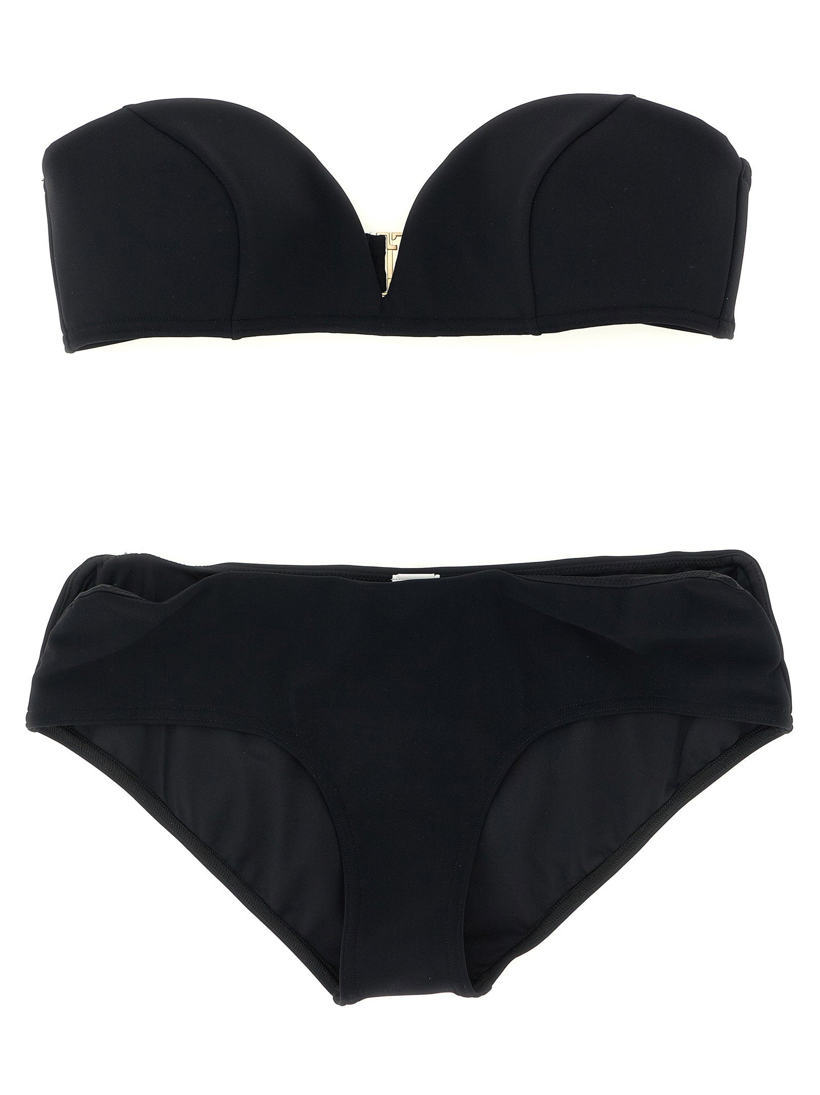 Zimmermann Wanderlust Curve Bikini — Black