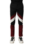 Multicolor Cotton Jogger Men Pants Elastane
